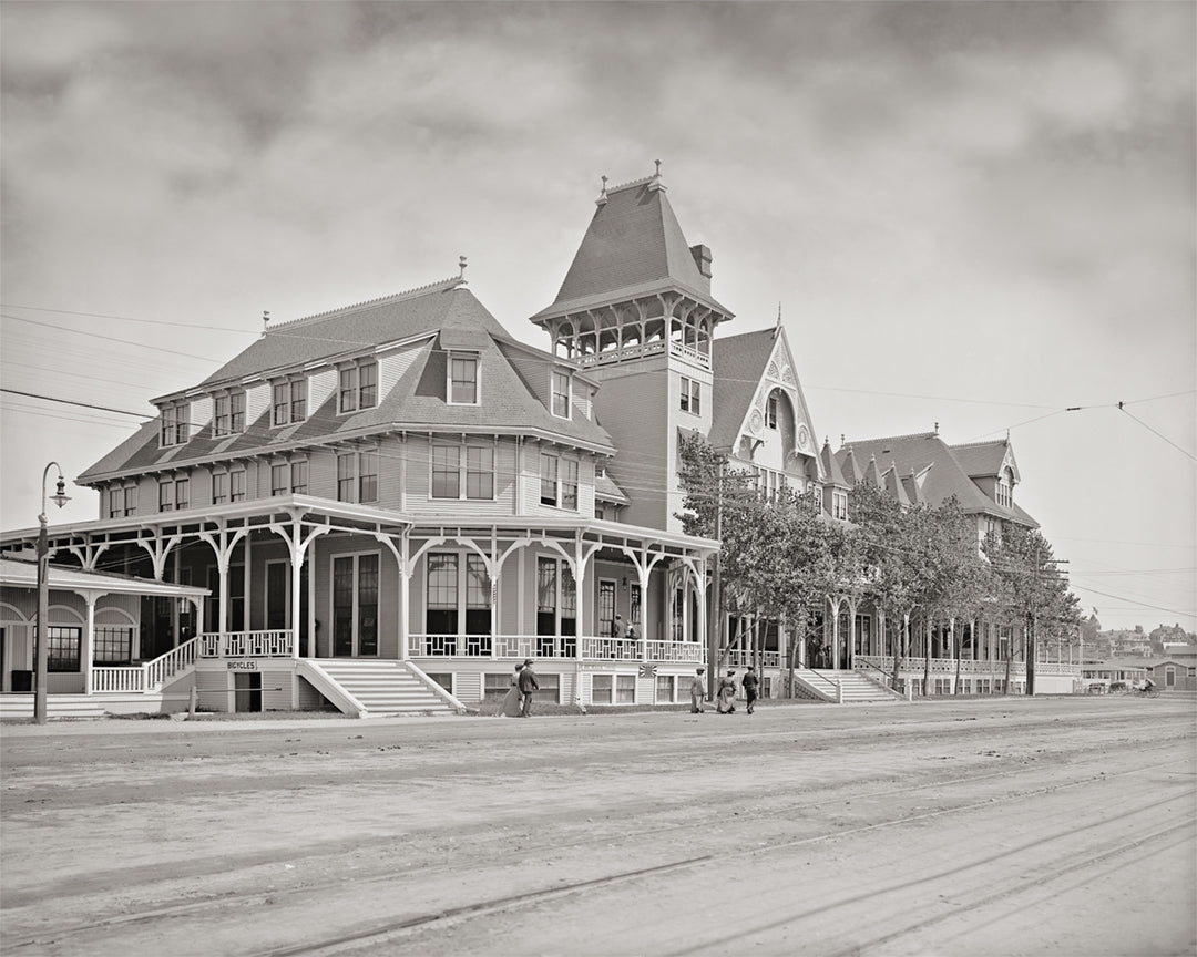 Nantasket House, Old Hull Massachusetts, early 1900s Historical Pix