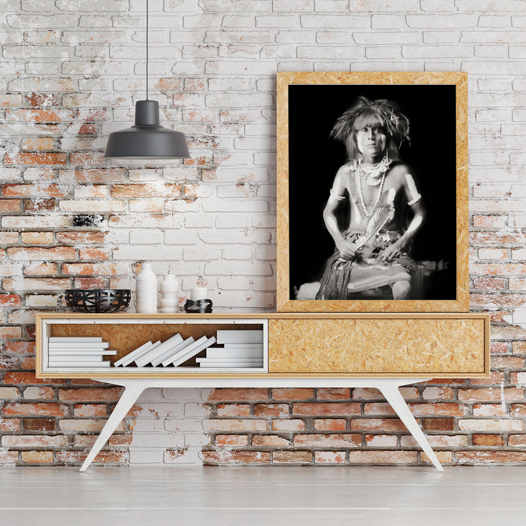 Native American Hopi Snake Priest, 1899 Historical Pix