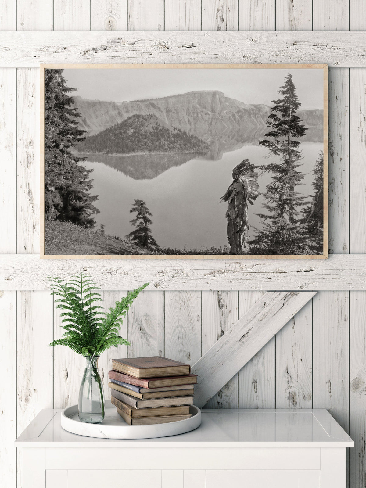 Native American Klamath Warrior, 1923 Historical Pix