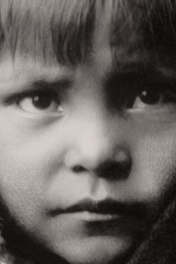 Native American Navaho Boy Portrait, 1905 Historical Pix