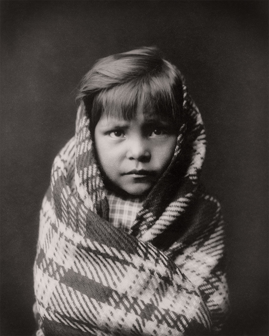 Native American Navaho Boy Portrait, 1905 Historical Pix