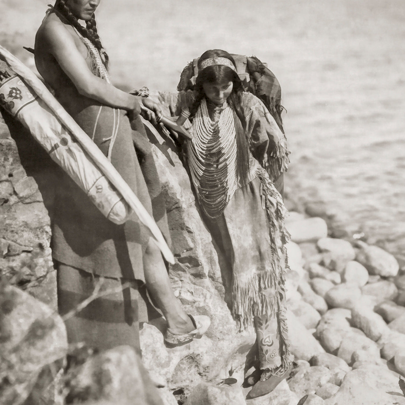 Native American Reeds Armor Native American Ojibwe Photo, Roland Reed, Circa 1913 - Historical Pix