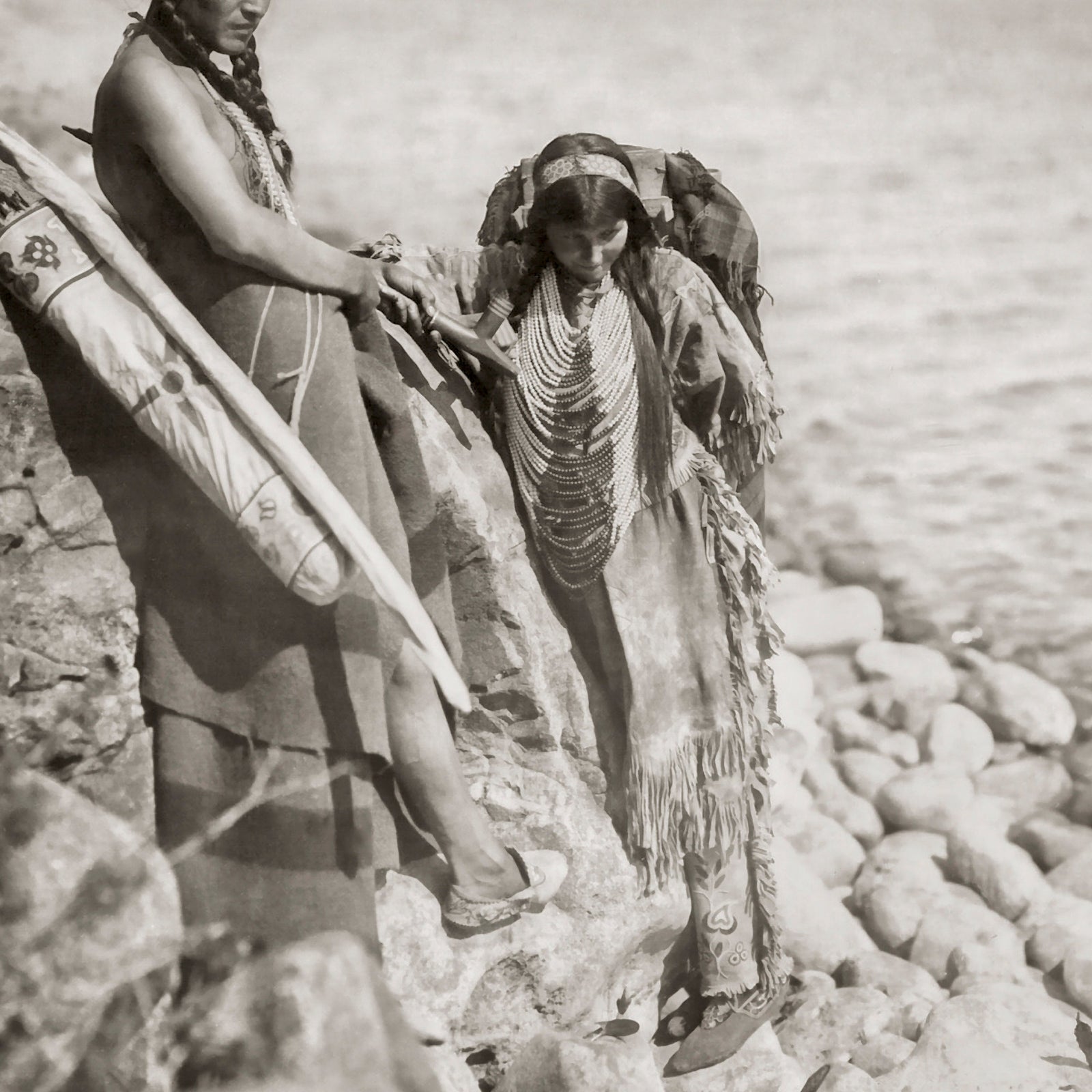 Native American Ojibwe Photo, Roland Reed, Circa 1913 Historical Pix