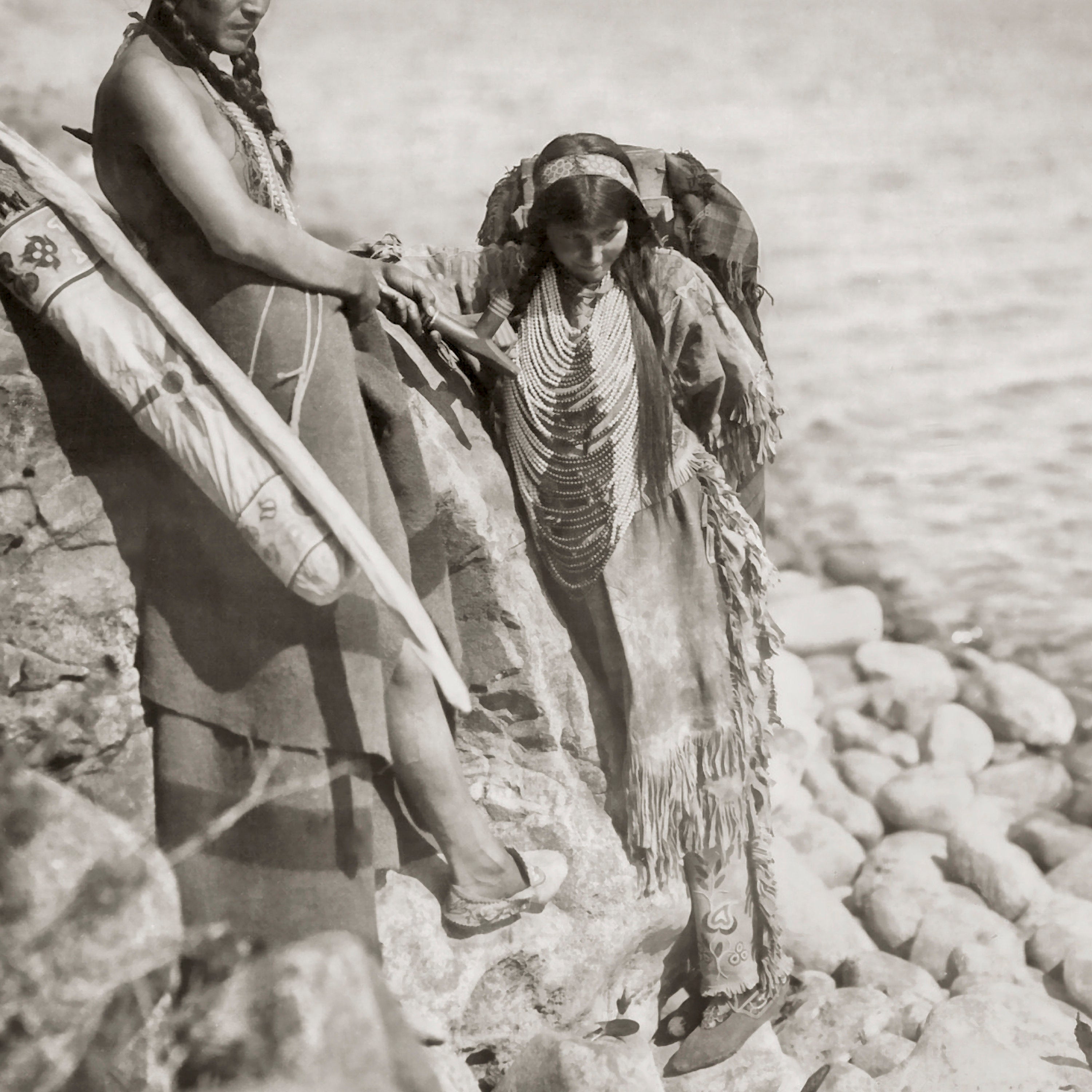 Native American Ojibwe Photo, Roland Reed, Circa 1913 - Historical Pix