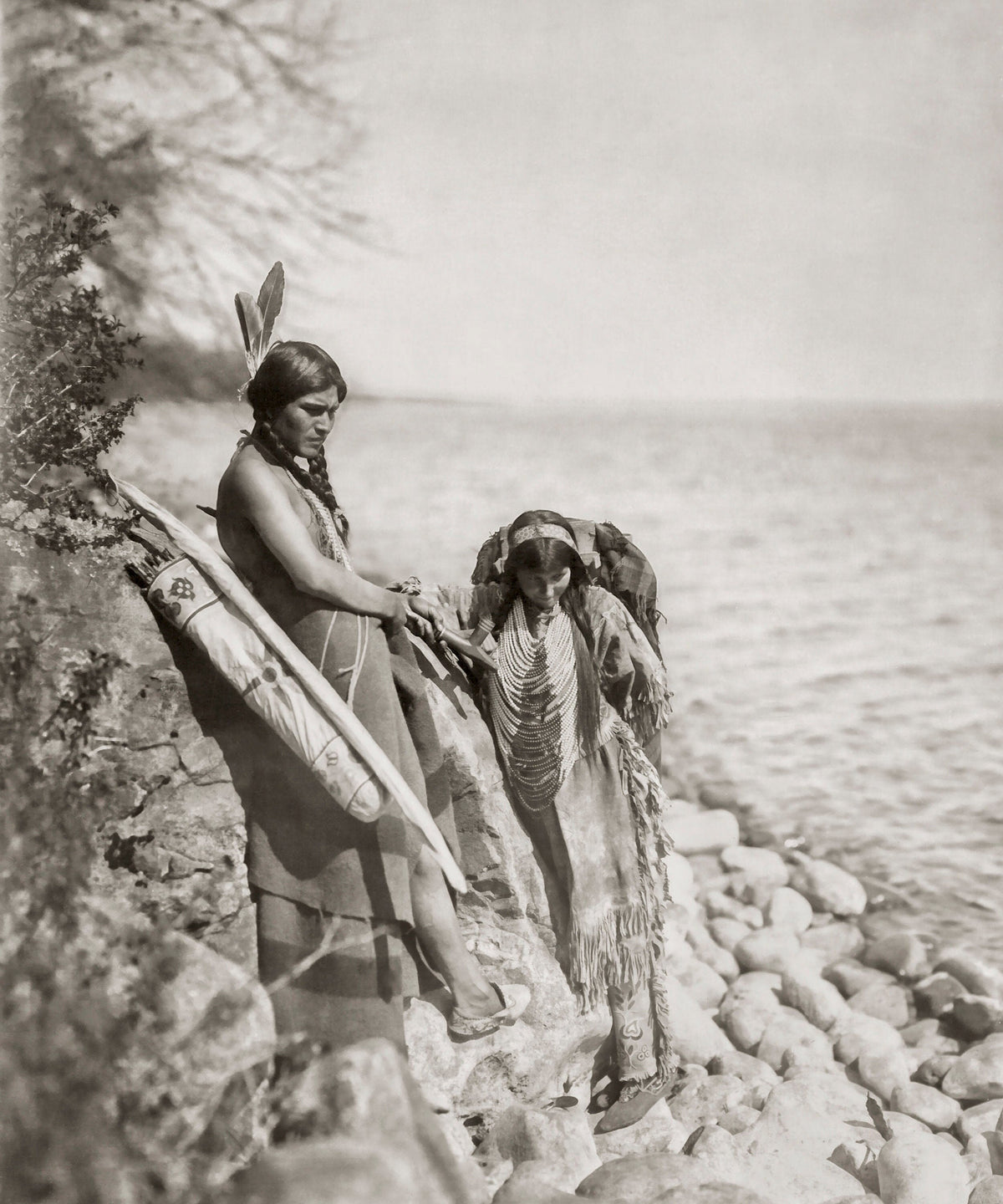 Native American Ojibwe Photo, Roland Reed, Circa 1913 Historical Pix