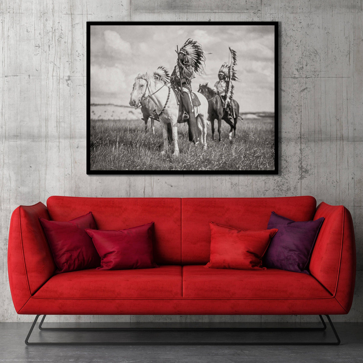 Native American Photo, Sioux Chiefs, 1905 Historical Pix