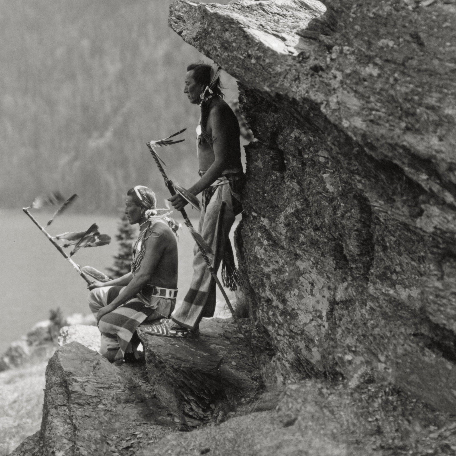 Native American Photography Wall Collection, Roland Reed, Blackfoot, 1910 Historical Pix