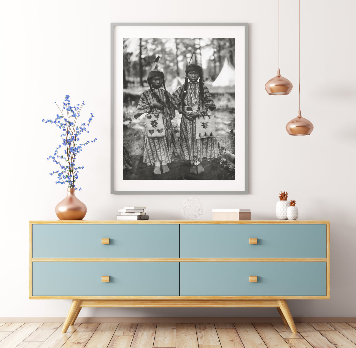 Native American Pibesha&#39;s girls, 1902 Historical Pix