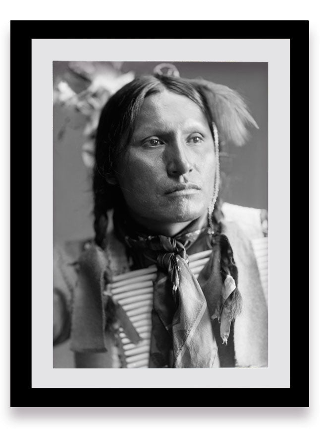 Native American Portrait of Samuel American Horse, Early 1900 Historical Pix