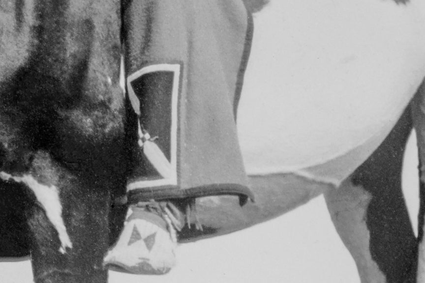 Native American Riding Horse, 1905 Historical Pix