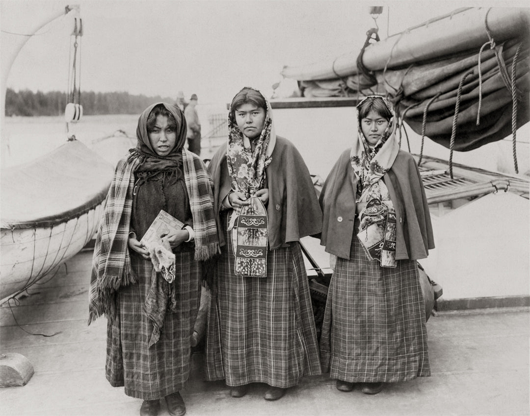 Native American Yakutat Alaskan Women, 1903 Historical Pix