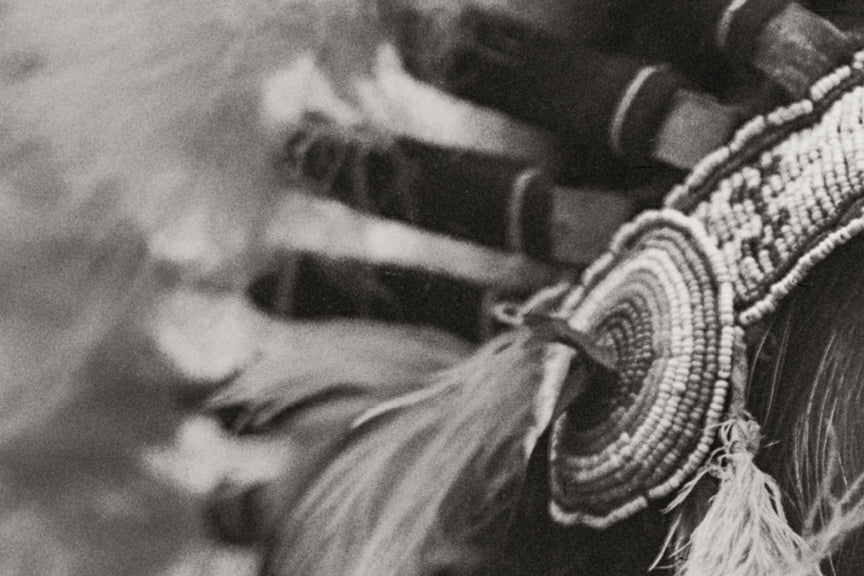Native American in Headdress Portrait, 1920s Historical Pix