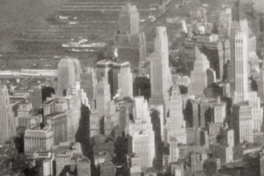 Navy Airship over Manhattan, 1931 Historical Pix