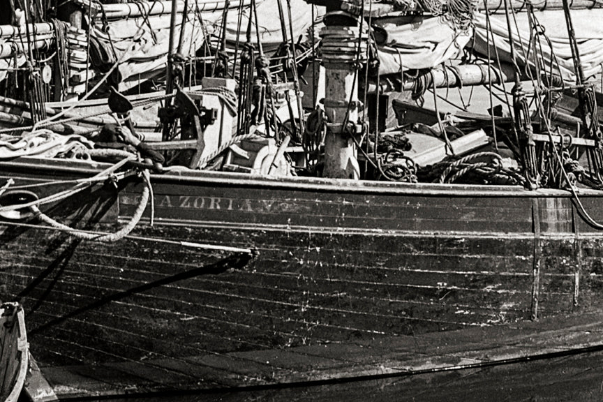 New England Fishing Schooner, Lipton Cup's First Race, 1907 Historical Pix