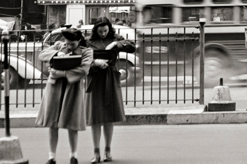 New York City 44th Street, Times Square, Hotel Claridge, 1940s Historical Pix