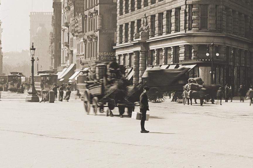 New York City, Flat Iron Building, NYC, Circa 1900 Historical Pix