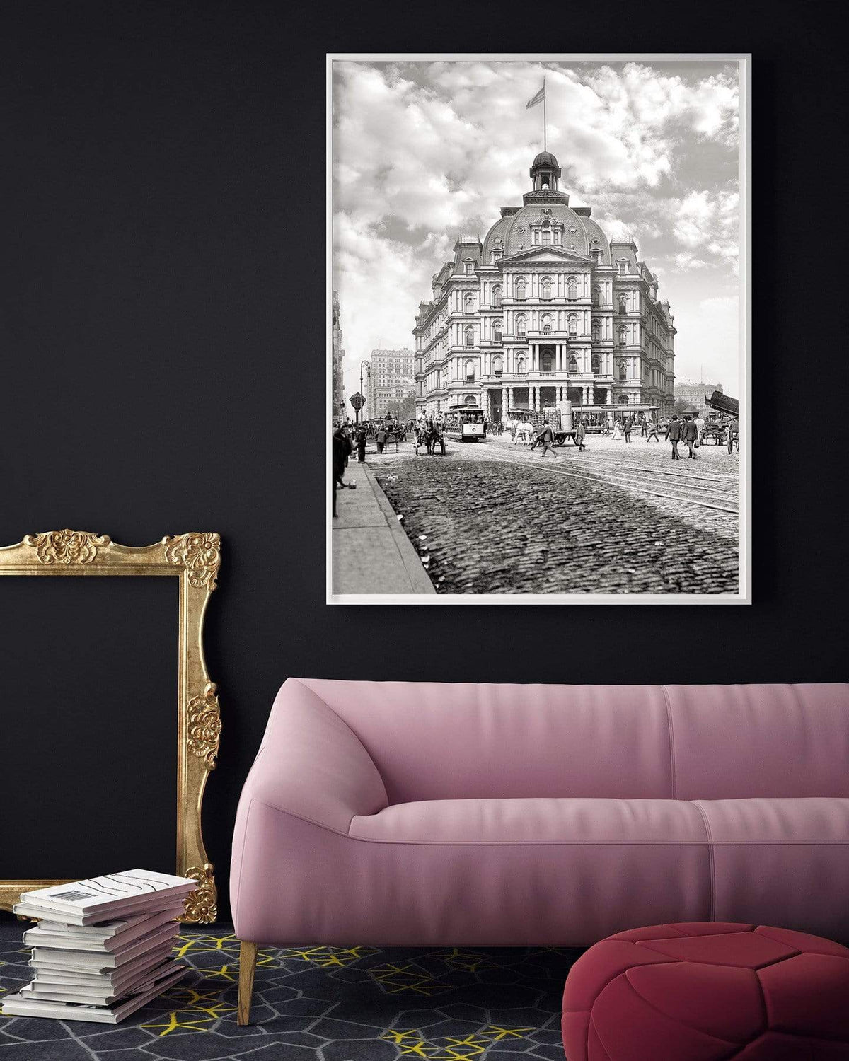 New York City Hall Post Office, early 1900s, Lunchtime Historical Pix