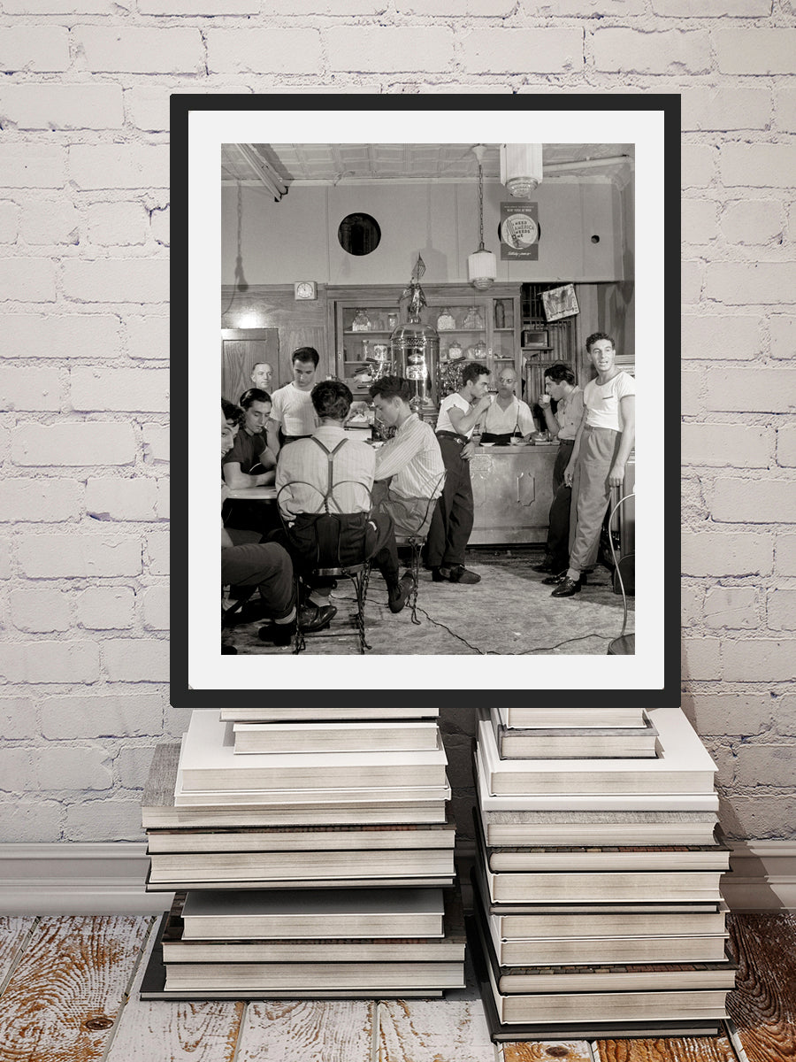 New York City, Italian-American, Coffee Shop Little Italy,  NYC Historical Pix