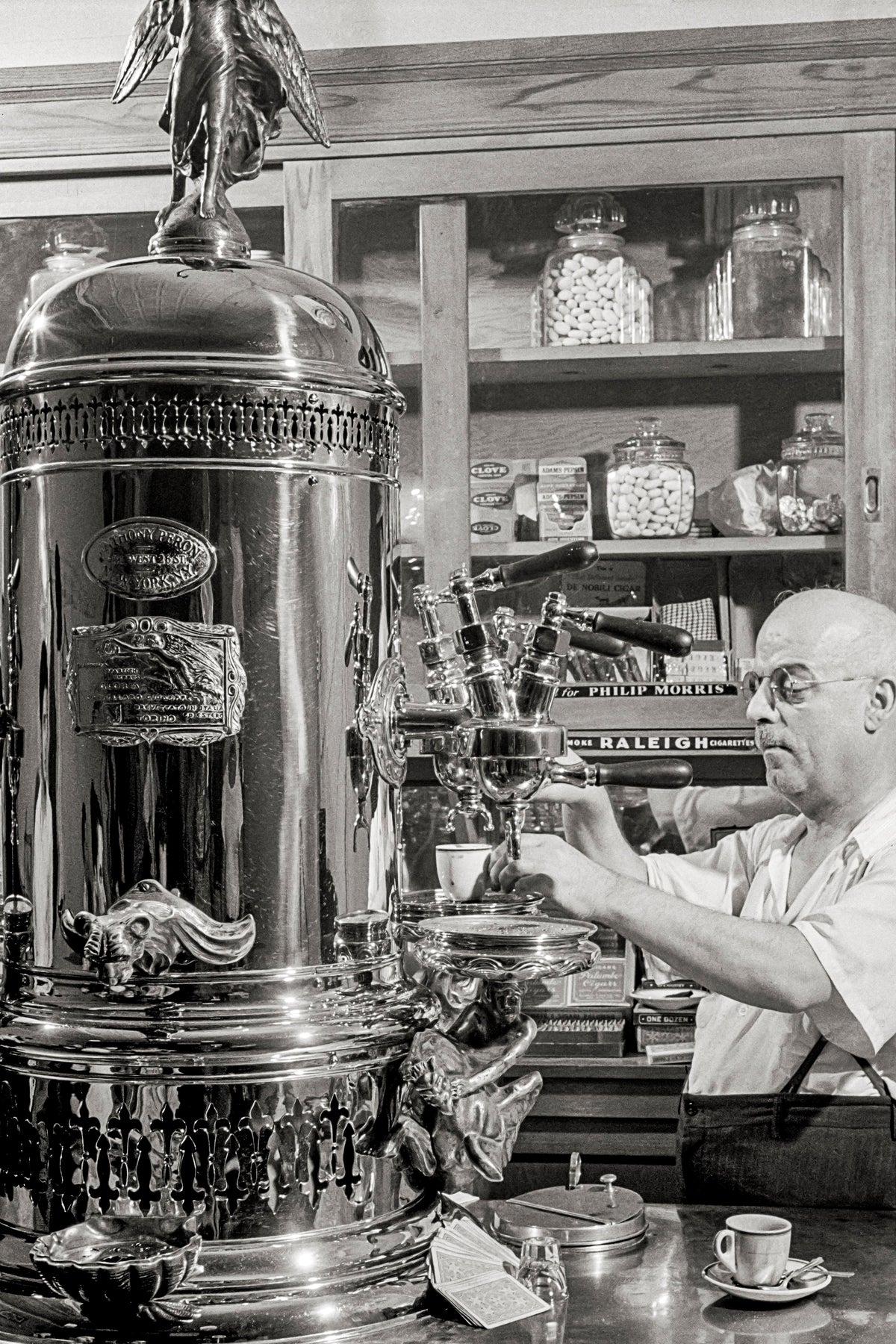 New York City, Italian-American, Coffee Shop Little Italy,  NYC Historical Pix