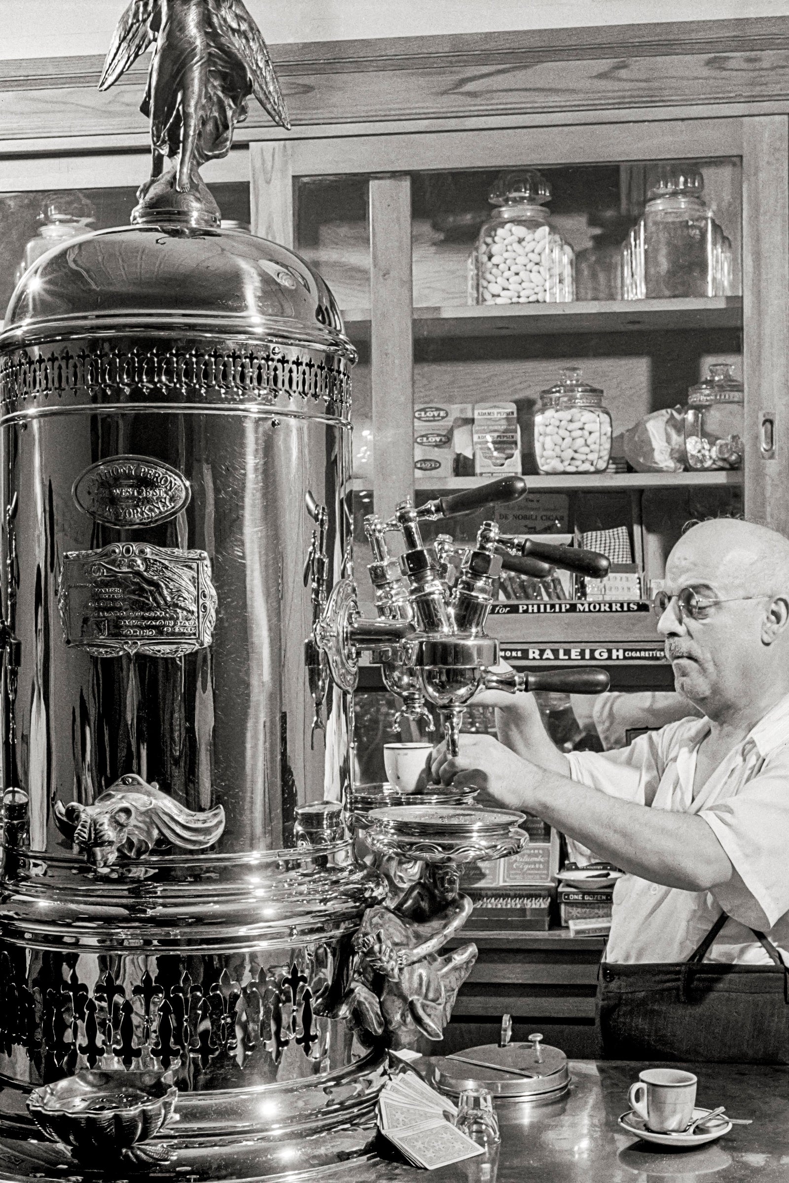 New York City, Italian-American, Coffee Shop Little Italy,  NYC Historical Pix