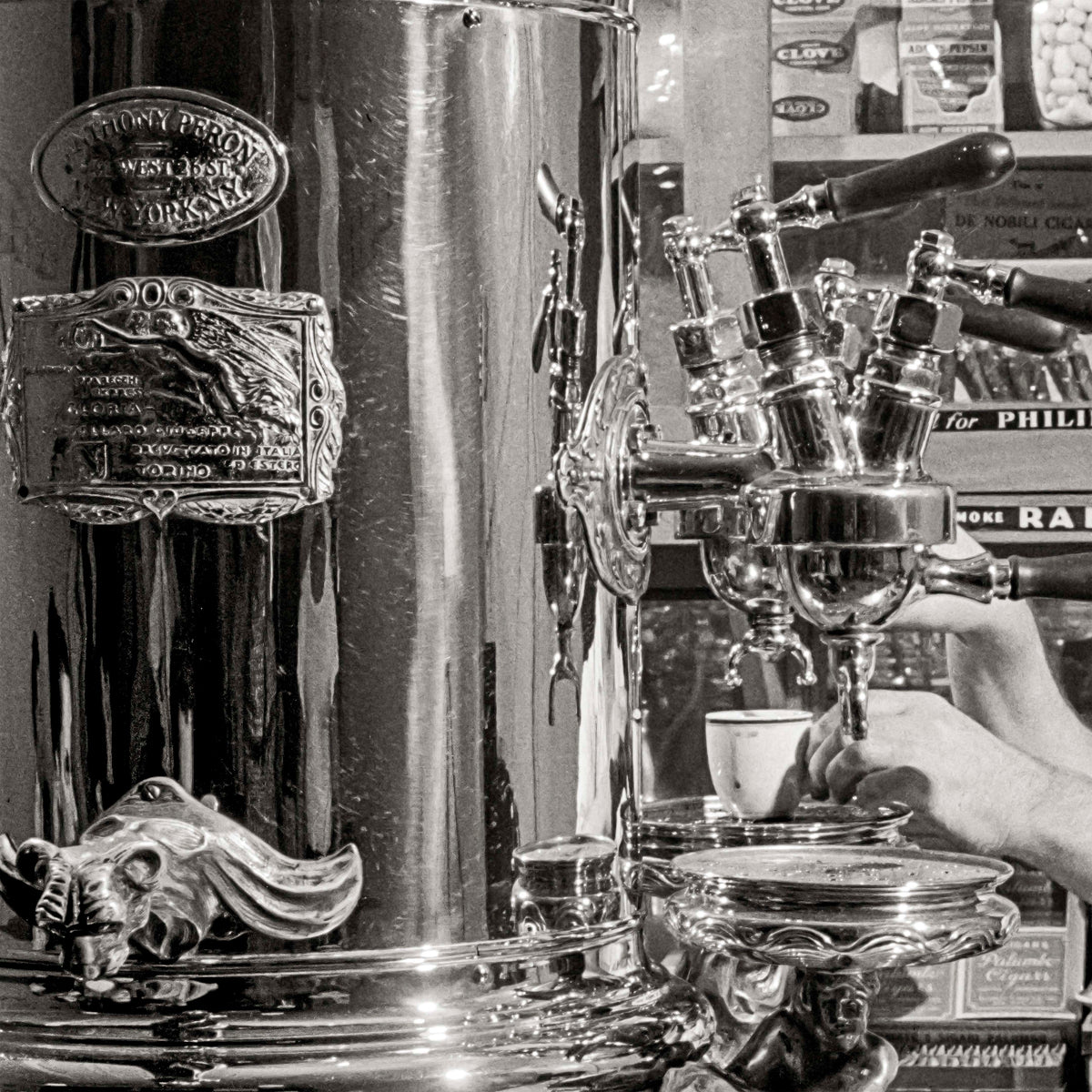 New York City, Italian-American, Coffee Shop Little Italy,  NYC Historical Pix