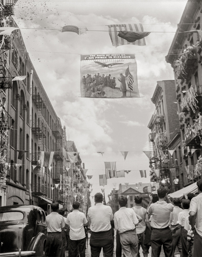 New York City Photo, Mott/Bleeker Street Little Italy Parade, 1940s Historical Pix
