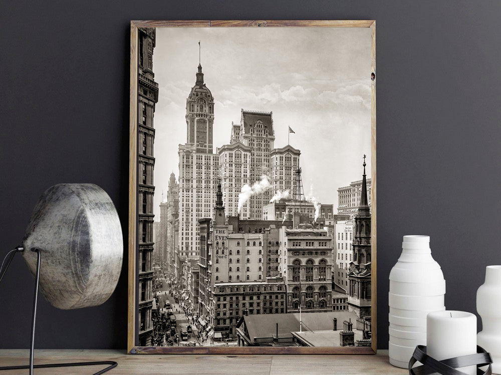 New York City Singer Building, 1910 Historical Pix