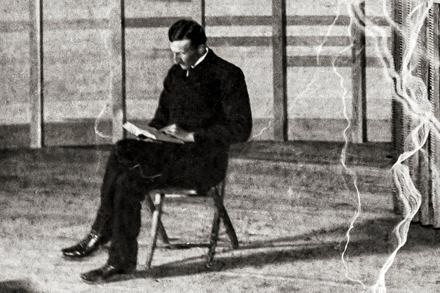 Nikola Tesla Science Print, 1899 Historical Pix