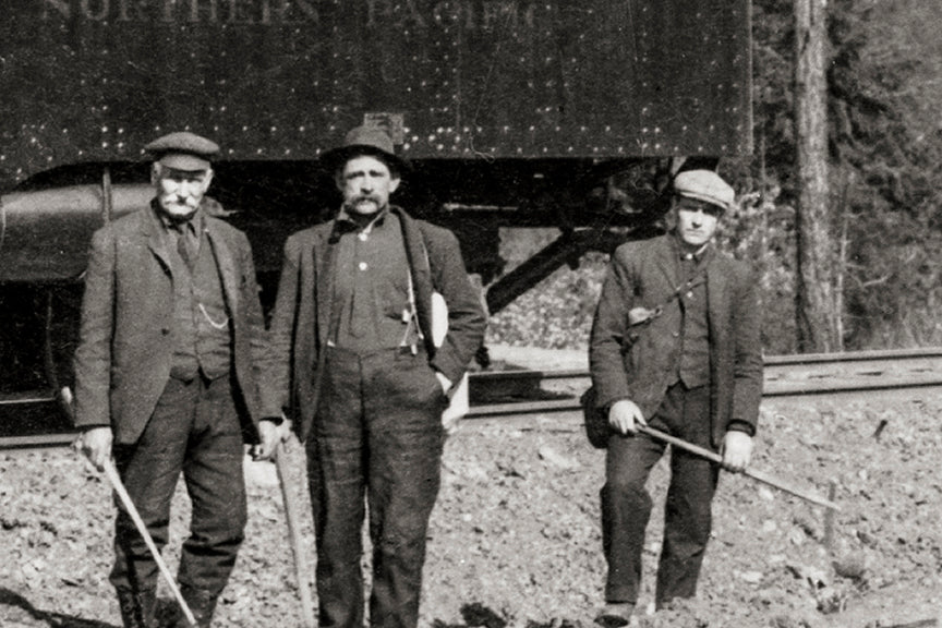 Northern Pacific, Train 1910 Photo, Alberta Canada Historical Pix