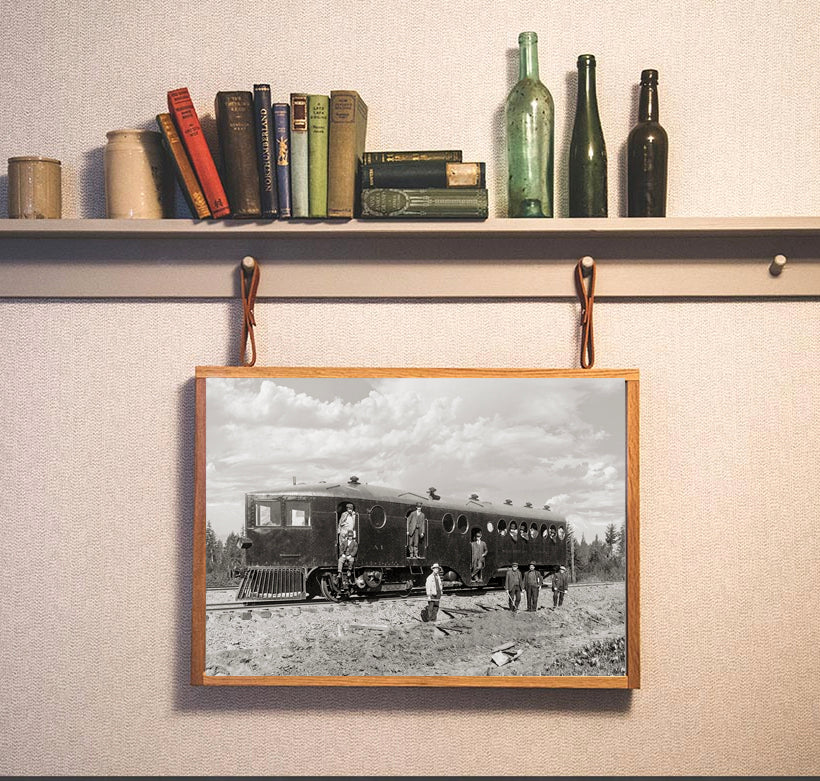 Northern Pacific, Train 1910 Photo, Alberta Canada Historical Pix