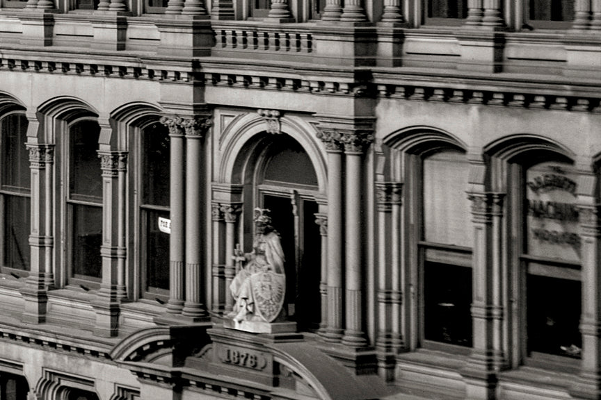 Old Buffalo NY Main Street Photo, 1904 Historical Pix
