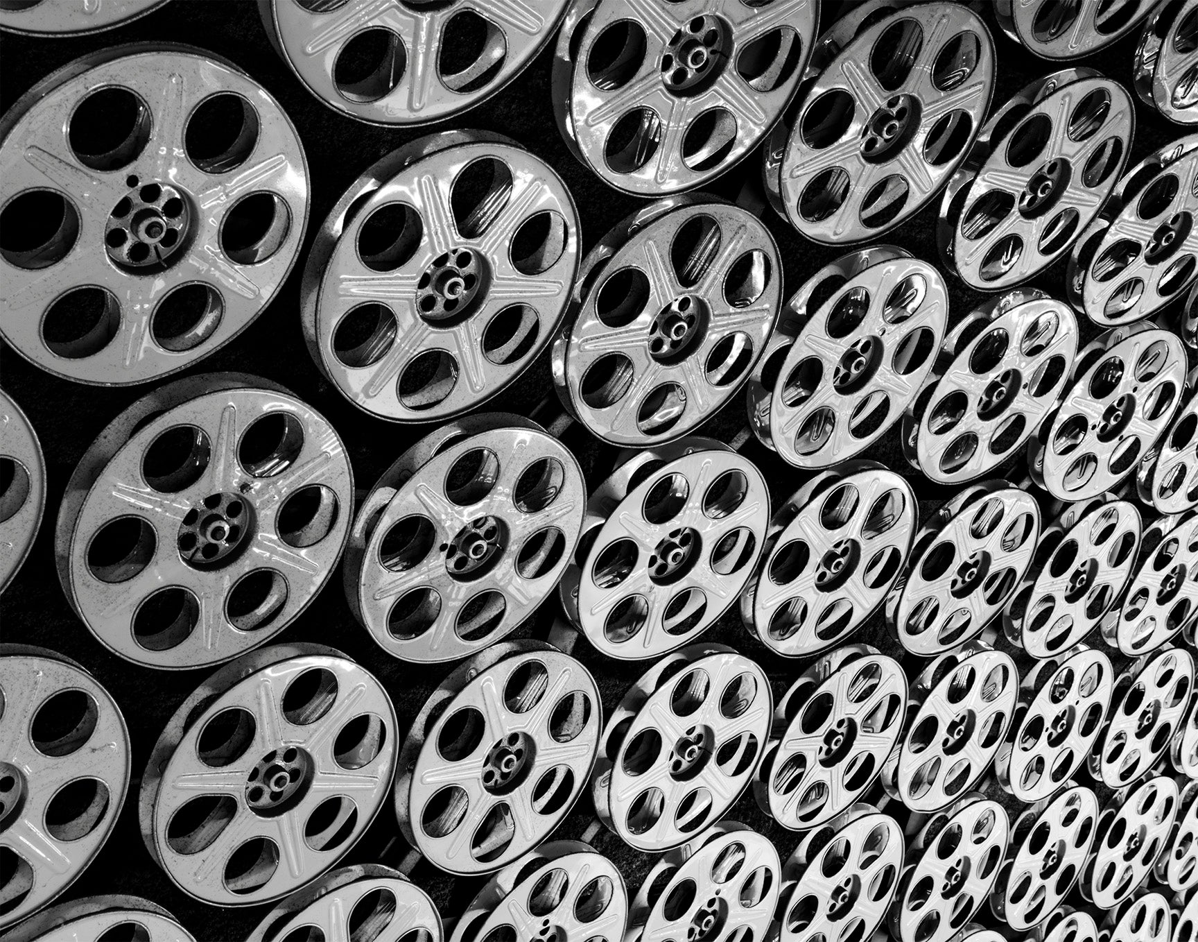 Old Film Rolls, Abstract Photo Hollywood Metro Subway Station - Historical  Pix