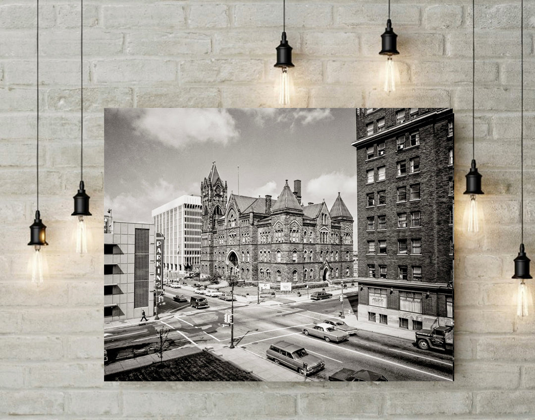 Old Grand Rapids Photo, City Hall, 1960s Historical Pix