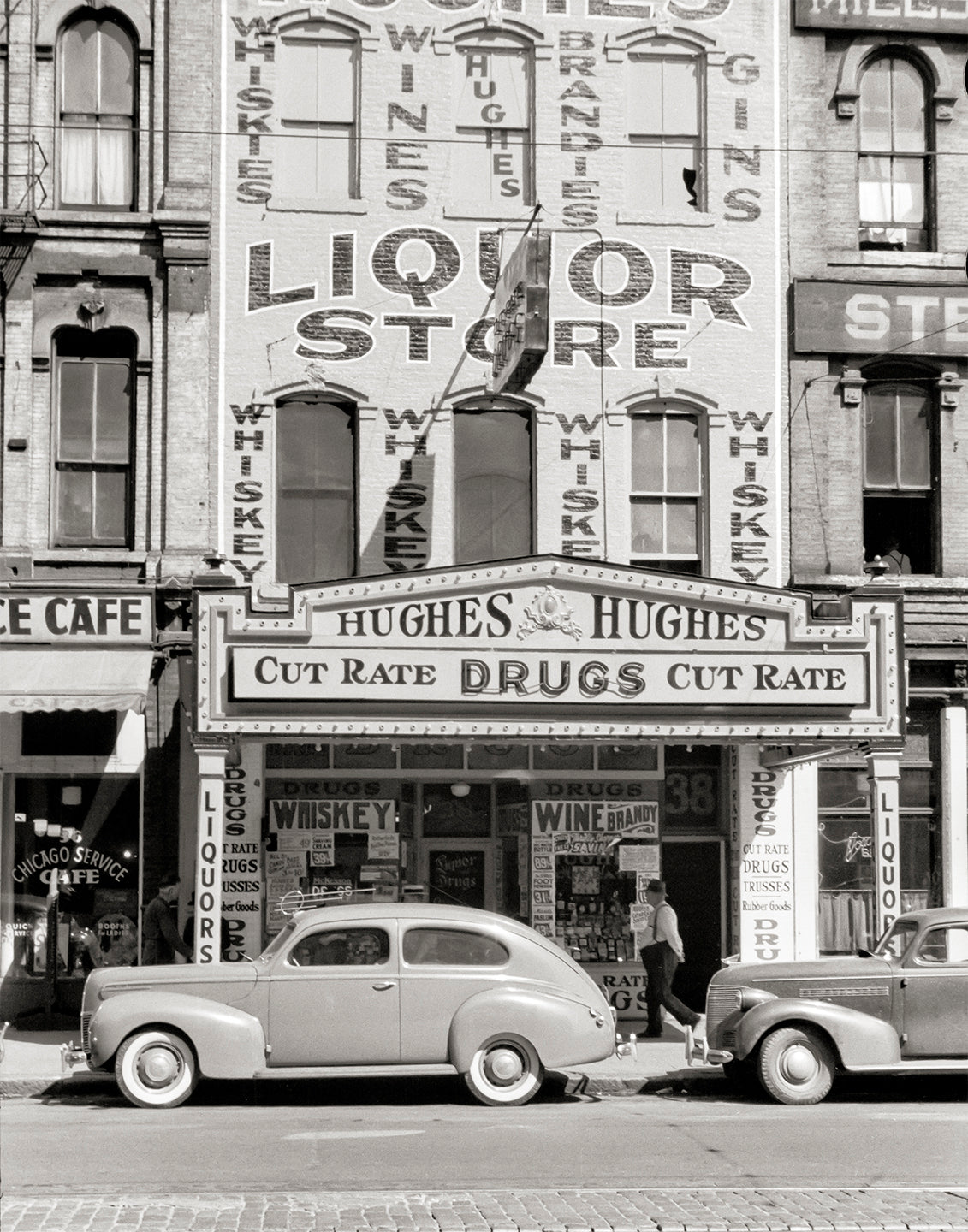 Old Minneapolis Drugstore Photo, 1939, Gateway District Historical Pix