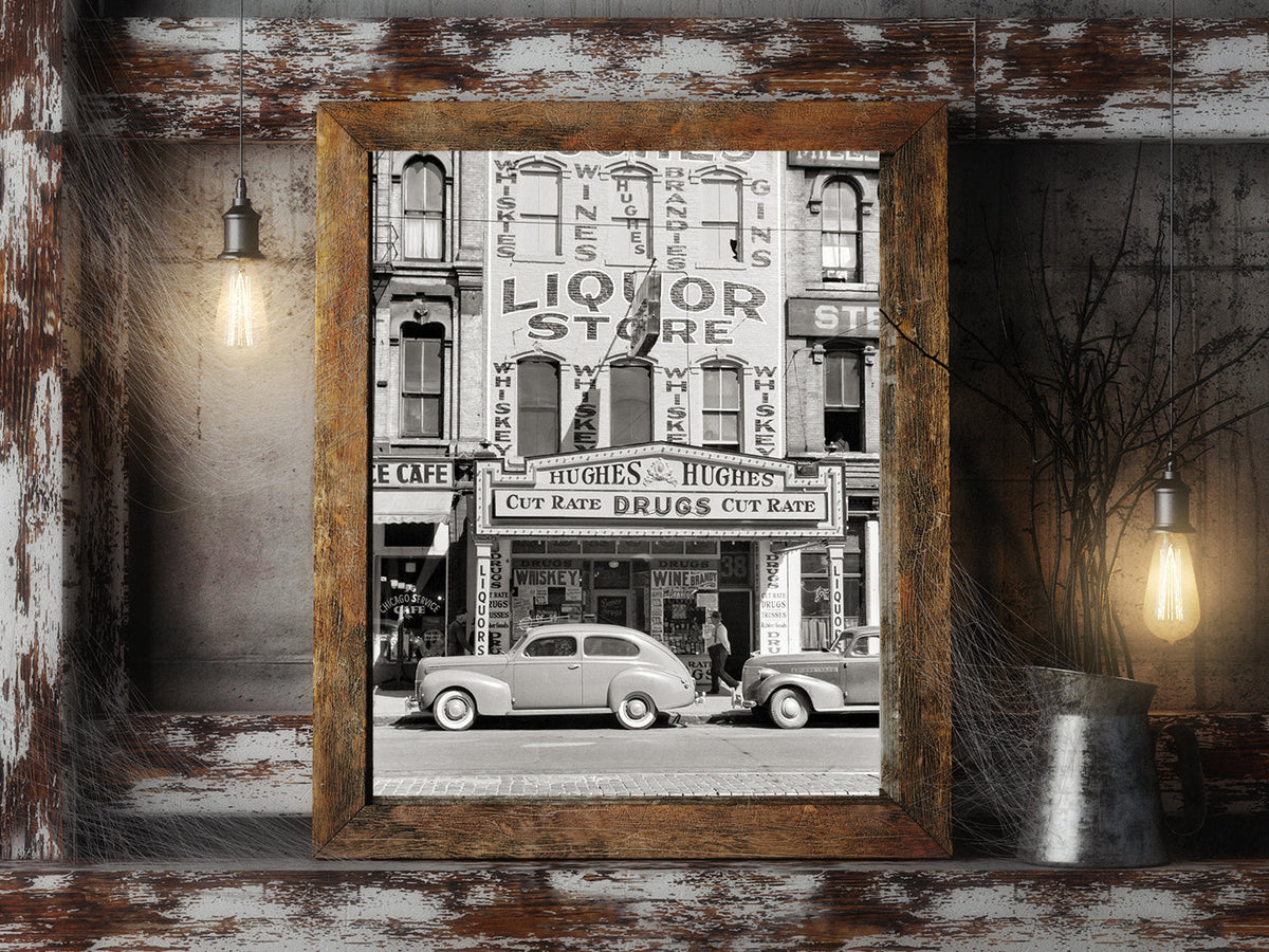 Old Minneapolis Drugstore Photo, 1939, Gateway District Historical Pix