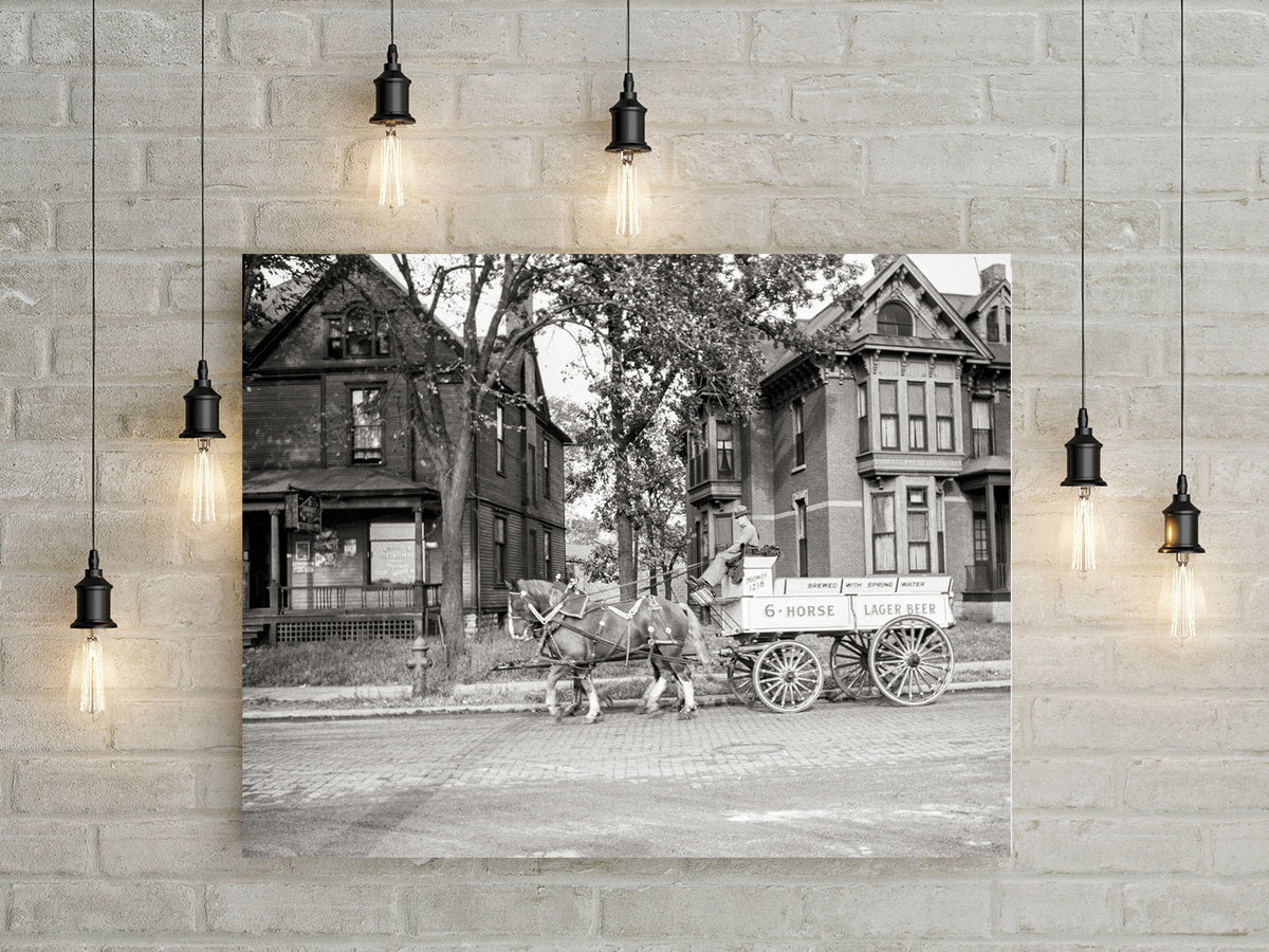 Old Minneapolis Wagon Photo, 1939, Minneapolis Minnesota Historical Pix