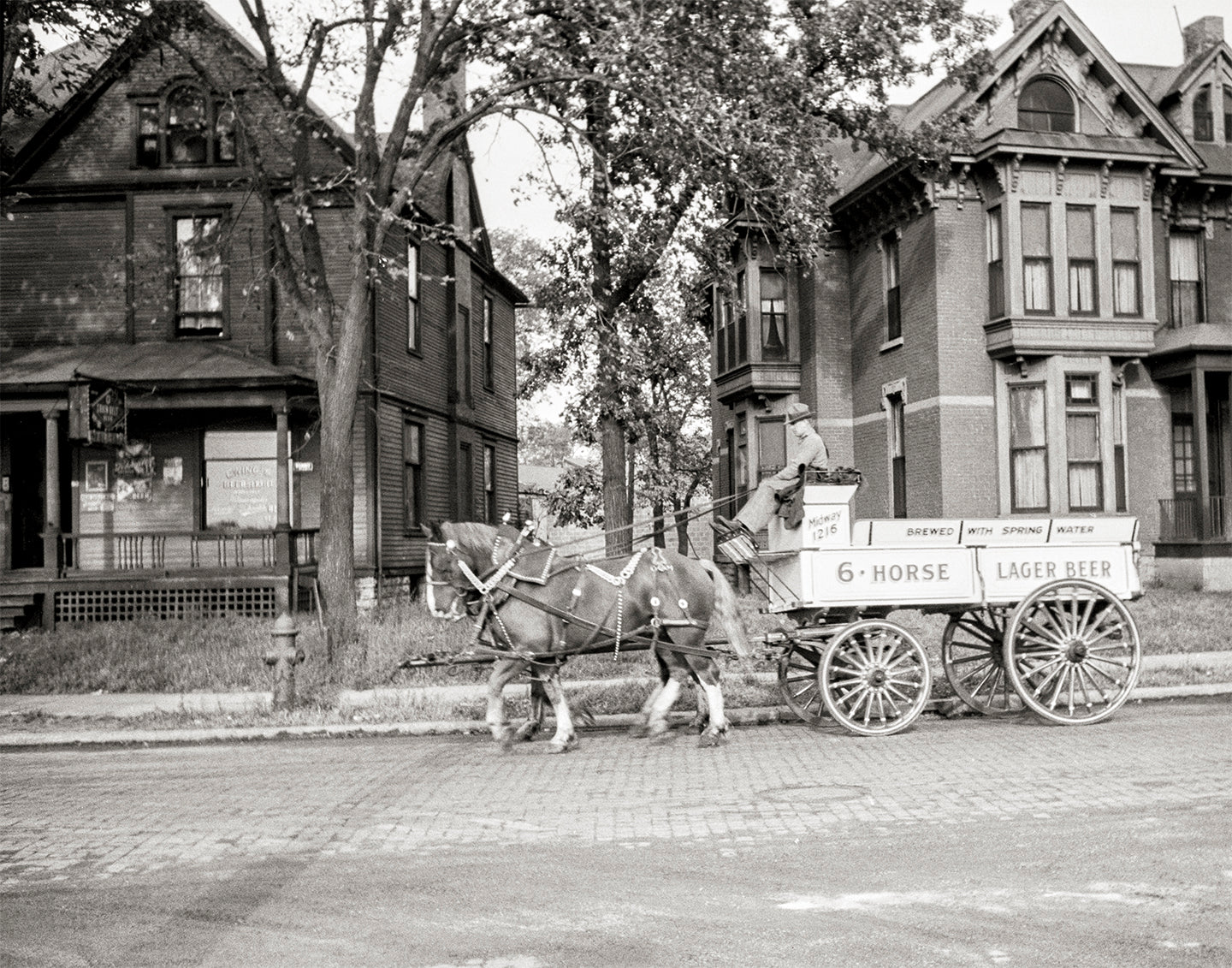 Old Minneapolis Wagon Photo, 1939, Minneapolis Minnesota Historical Pix