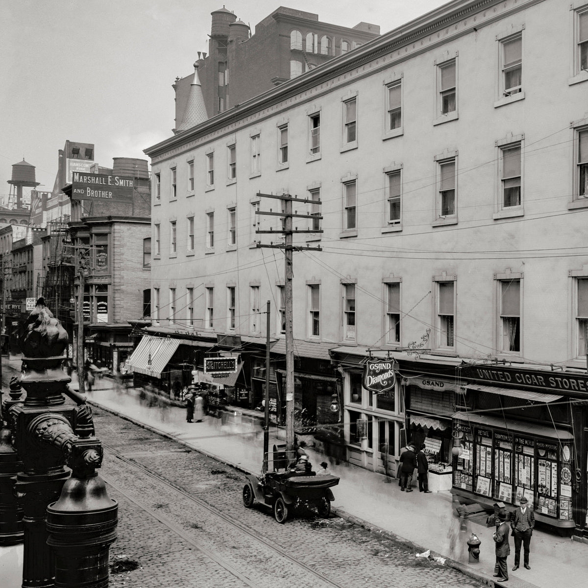 Old Philadelphia, PA Photo, Green&#39;s Hotel, circa 1910 Historical Pix