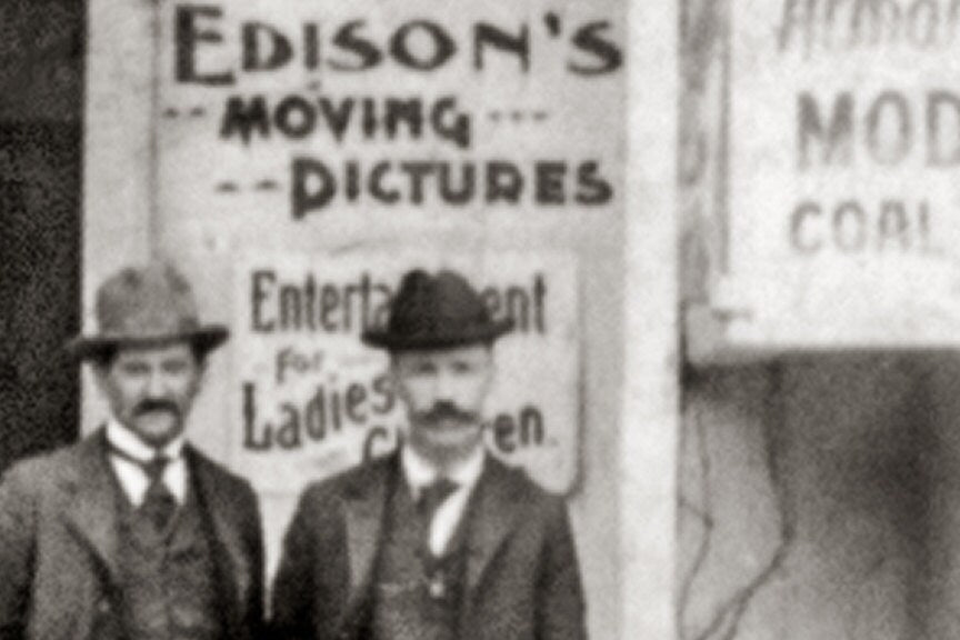 Old Tacoma Washington Movie Theatre, 1903 Historical Pix