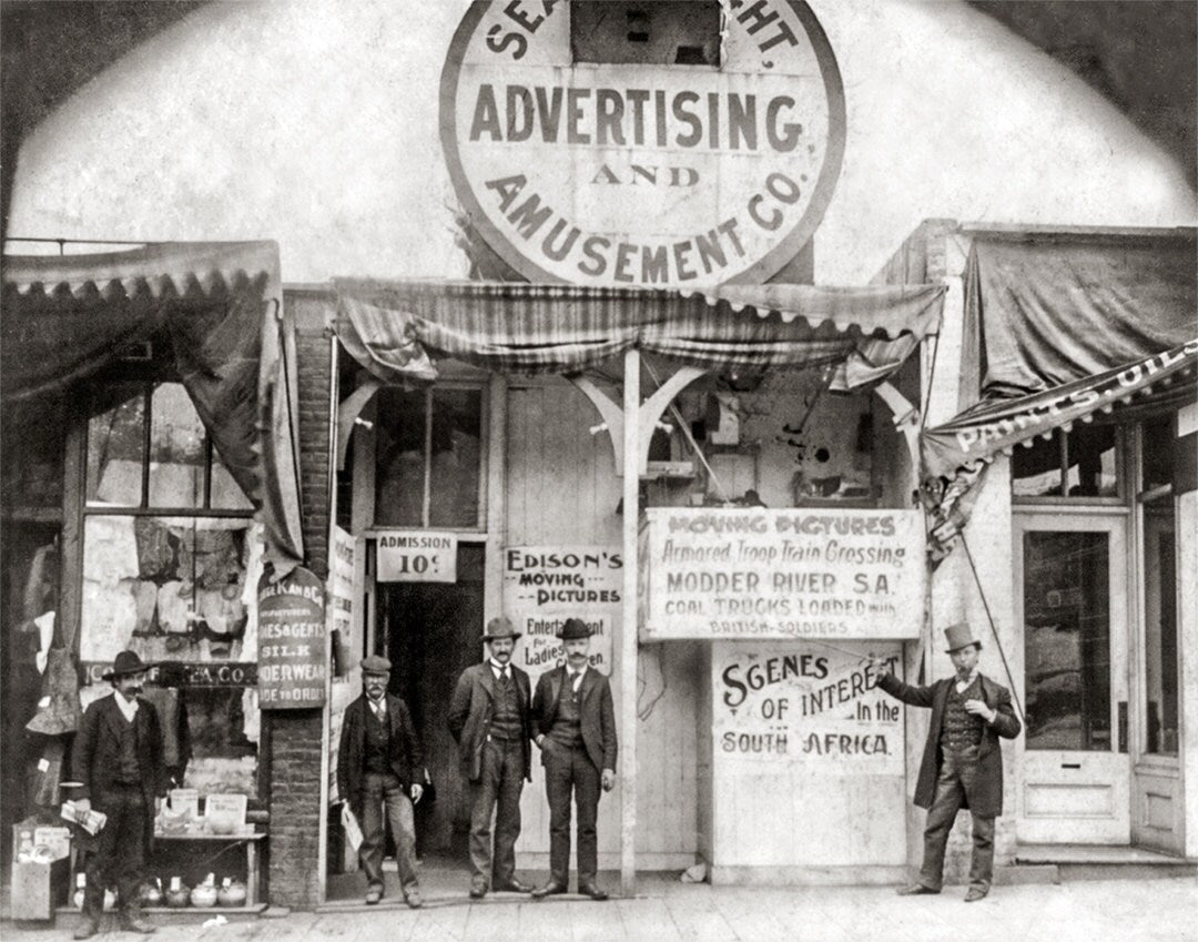 Old Tacoma Washington Movie Theatre, 1903 Historical Pix