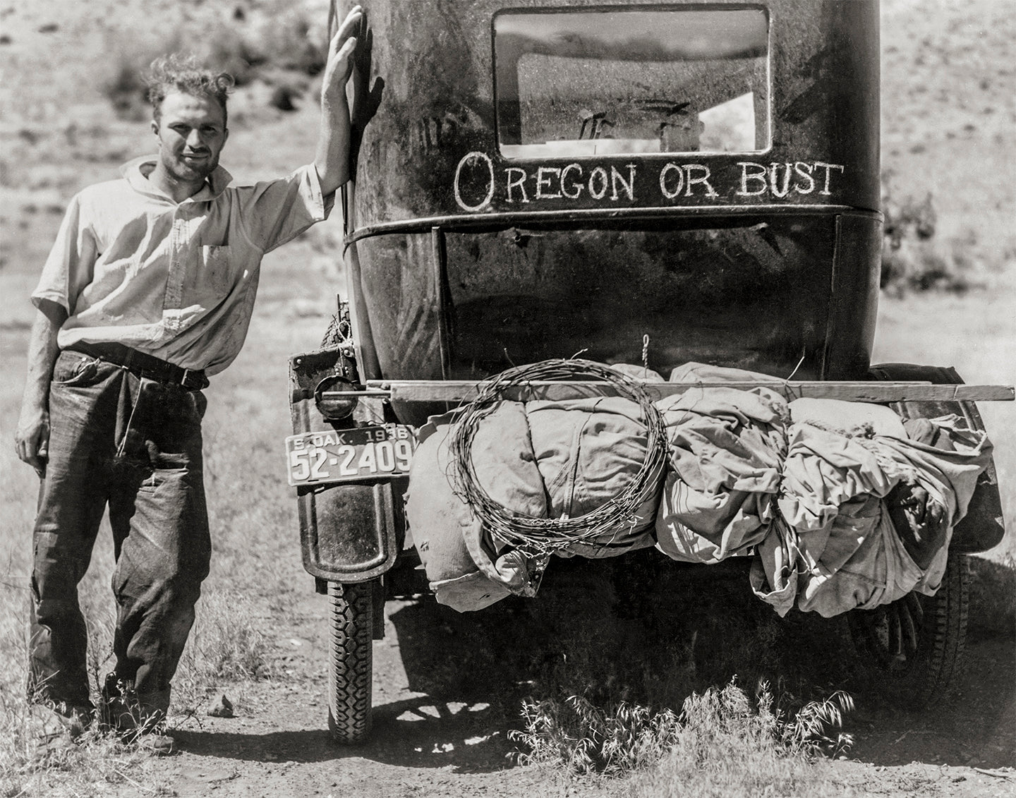 Oregon Migrant Worker, 1936 Historical Pix