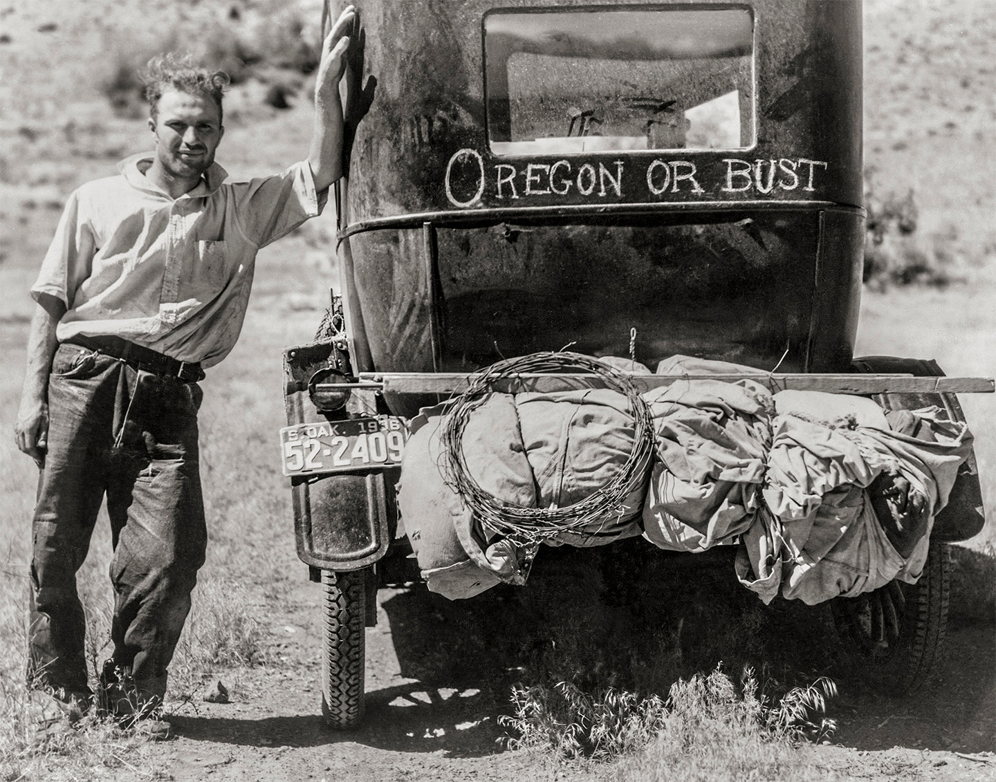 Oregon Migrant Worker, 1936 Historical Pix