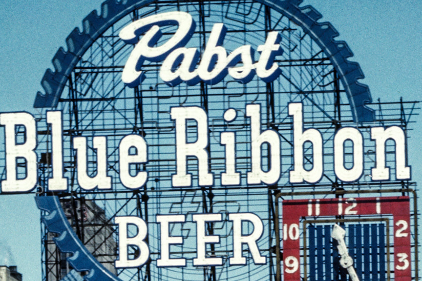 Pabst Blue Ribbon, Chicago Illinois, 1943, Jack Delano Historical Pix