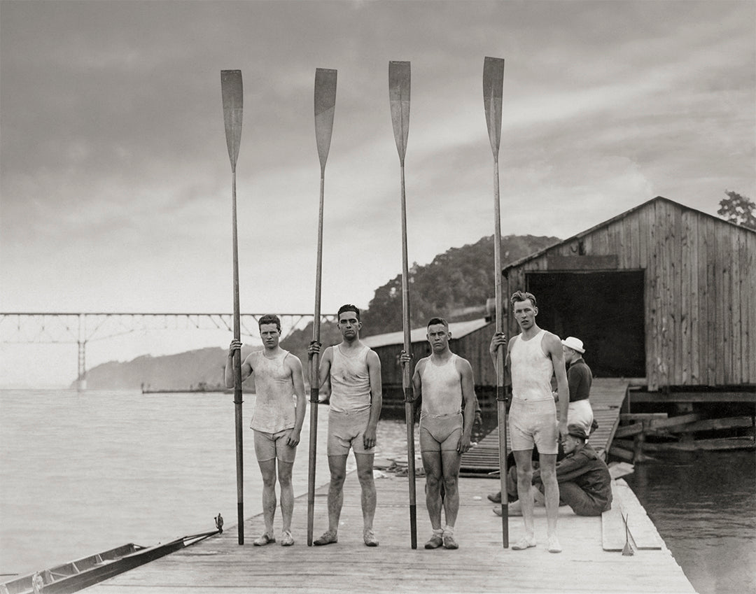 Penn State Varsity Crew Team, Poughkeepsie, NY, 1913 Historical Pix