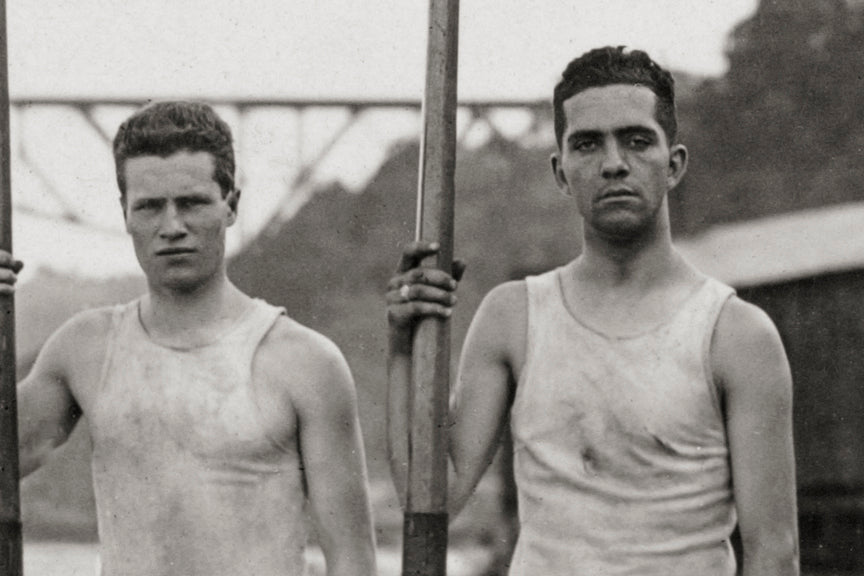 Penn State Varsity Crew Team, Poughkeepsie, NY, 1913 Historical Pix