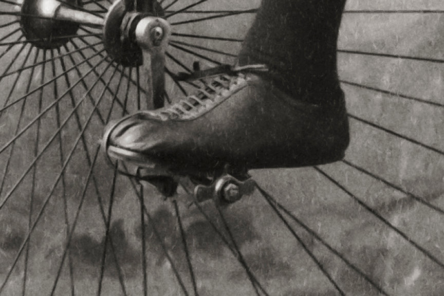 Penny-Farthing Bicycle Photo, 1891 Historical Pix