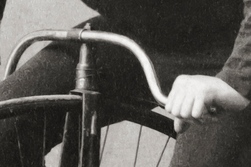 Penny-Farthing Bicycle Photo, 1891 Historical Pix