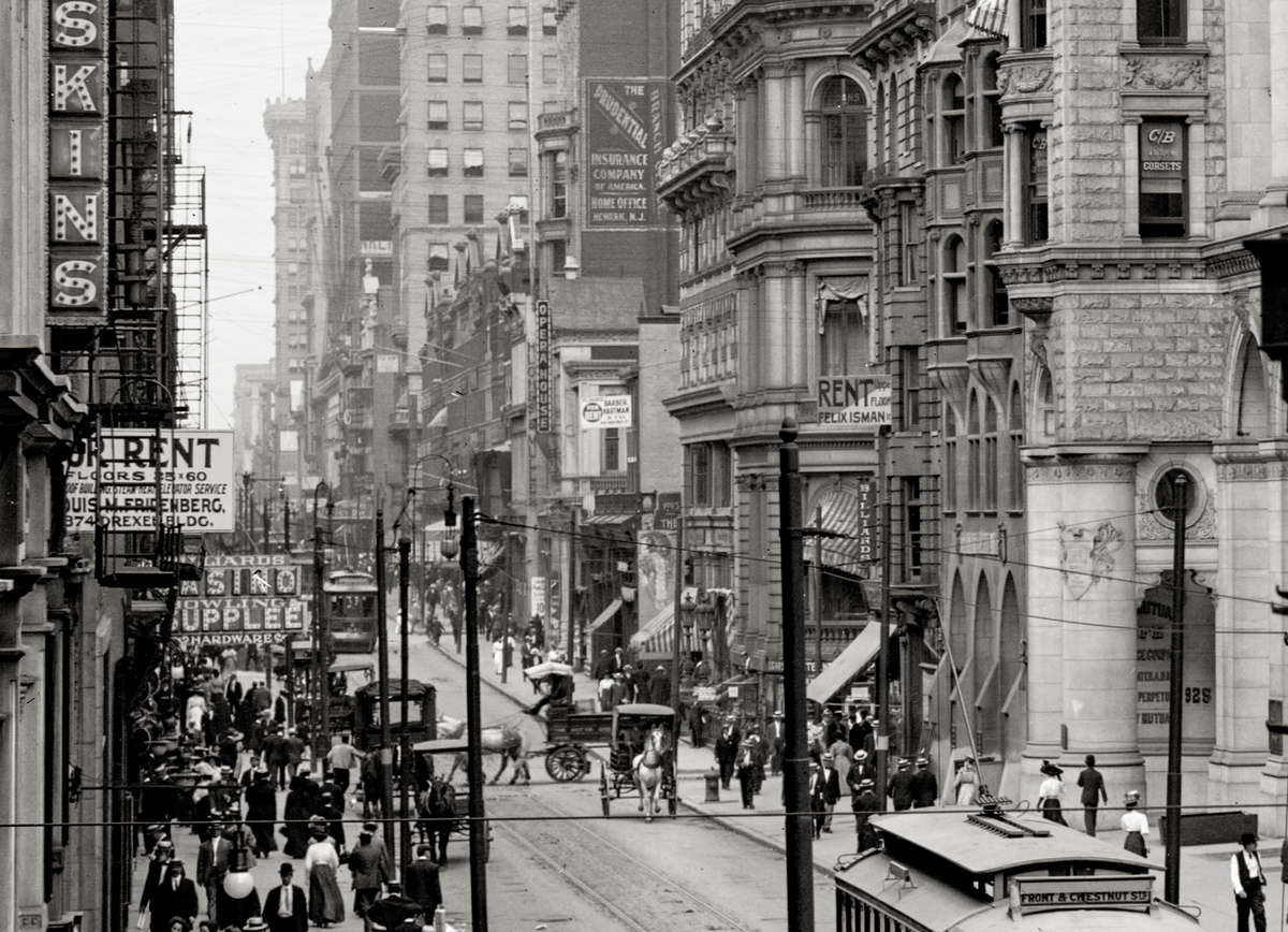 Philadelphia, PA, Chestnut Street Station, Photo, early 1900 ...