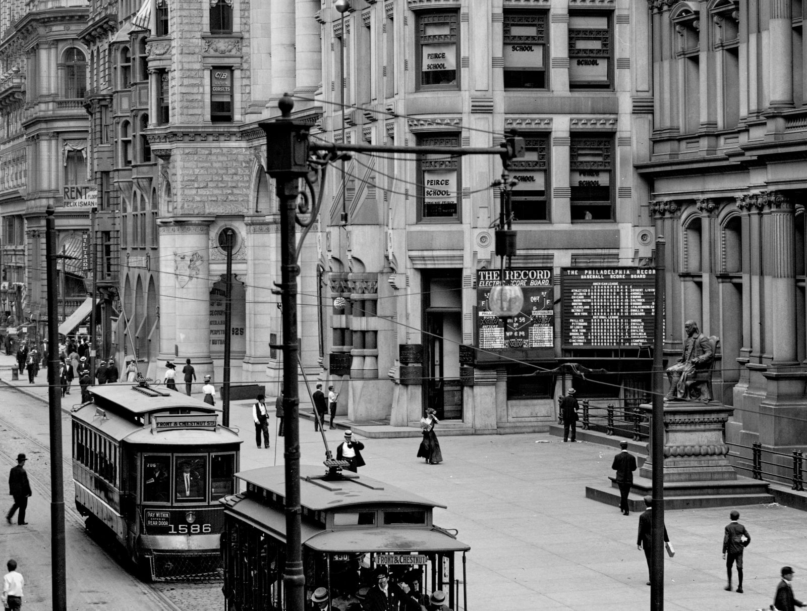 Philadelphia, PA, Chestnut Street, Early 1900s Historical Pix