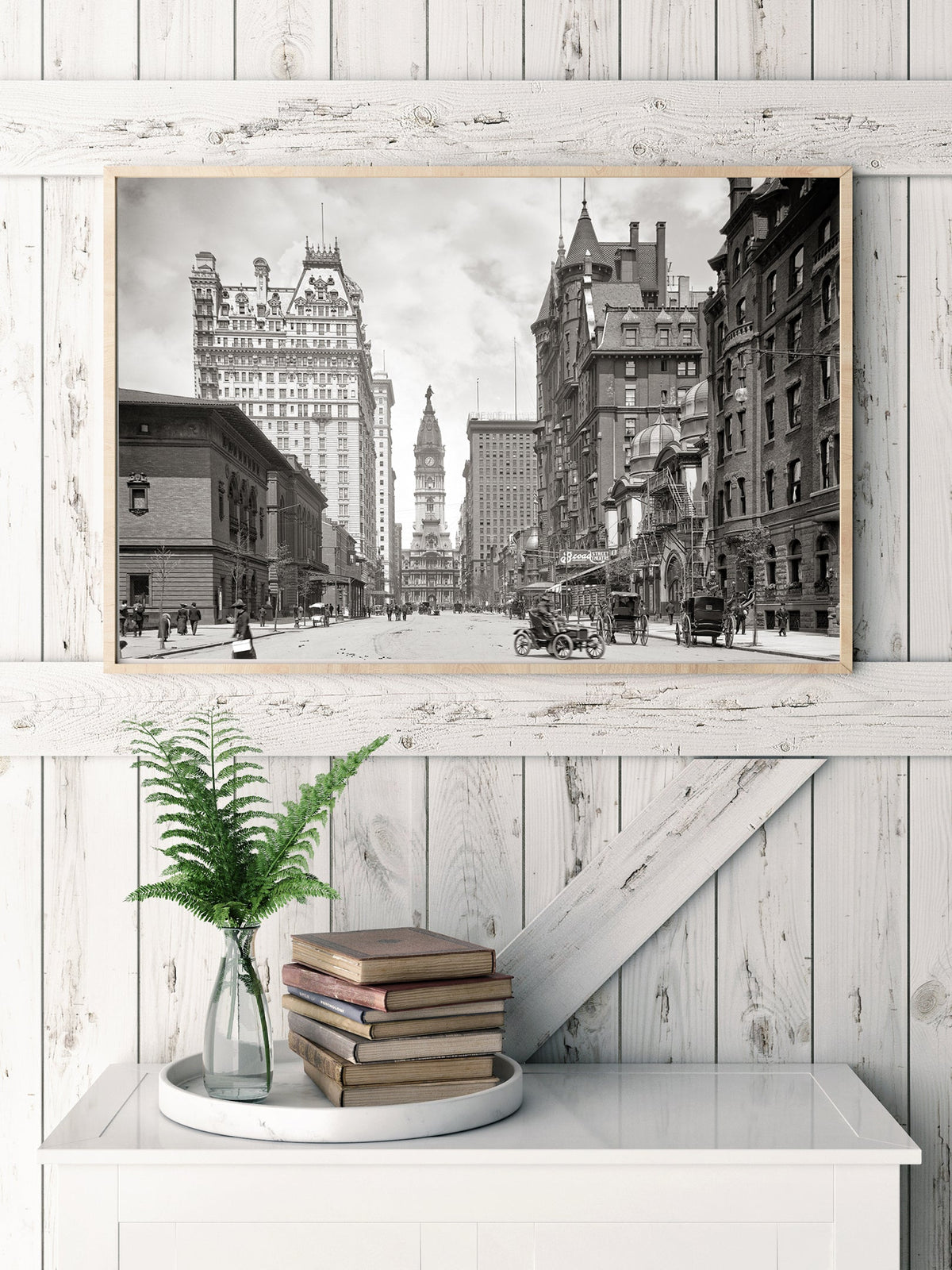 Philadelphia PA, Early 1900s Photo Broad/Spruce Streets Historical Pix